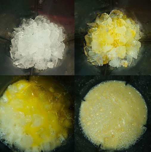 Xay sinh tố chanh leo