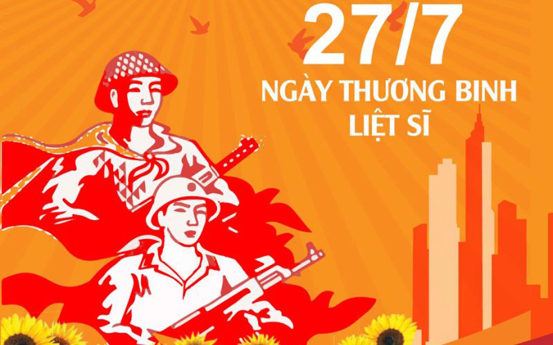 Ngày 27/7 hằng năm là ngày Thương binh Liệt sỹ