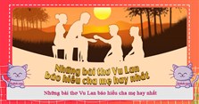 Những bài thơ Vu Lan báo hiếu cha mẹ hay nhất