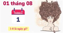 Ngày 1/8 là ngày gì? Ngày 1 tháng 8 thuộc cung gì?