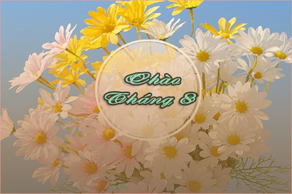 Hình ảnh chào tháng 8 đẹp 2