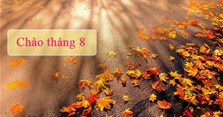 Stt chào tháng 8 yêu thương, câu nói hay về tháng 8, hình ảnh chào tháng 8 đẹp