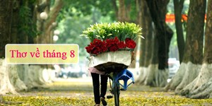 Những bài thơ hay về tháng 8, thơ tình mùa thu tháng 8 lãng mạn