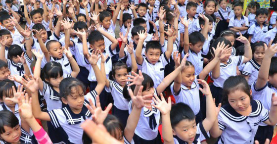 Ngày tựu trường của học sinh