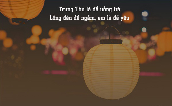 Cap thả thính về Tết Trung thu cực hay