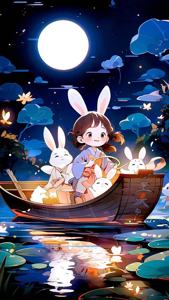 Hình nền Trung Thu điện thoại