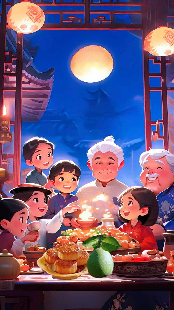 Hình nền Trung Thu điện thoại