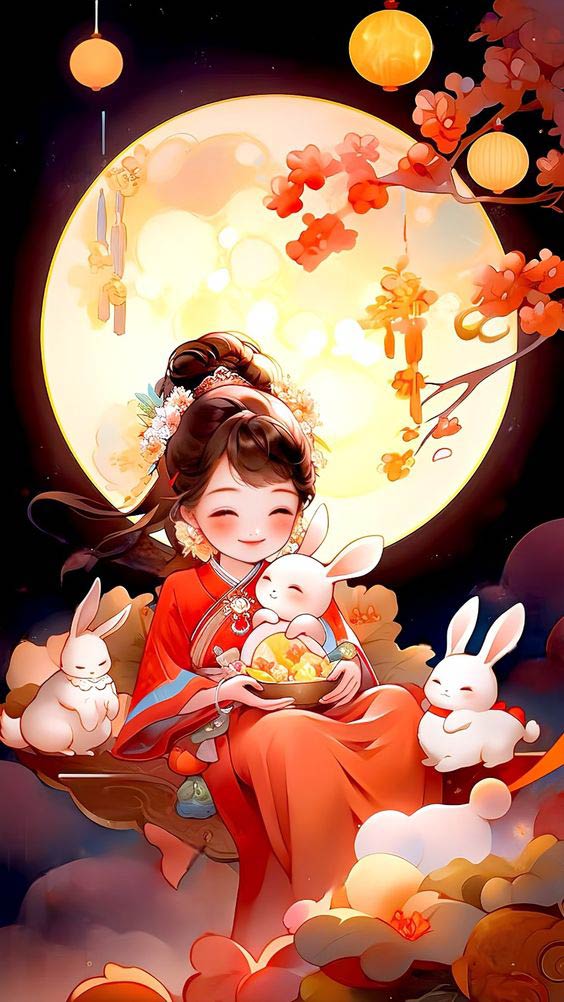 Hình nền Tết Trung Thu cho điện thoại đẹp