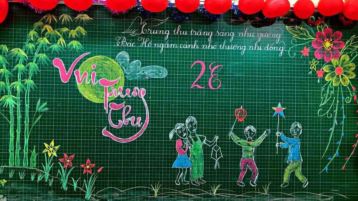 Mẫu trang trí Tết Trung Thu đẹp nhất