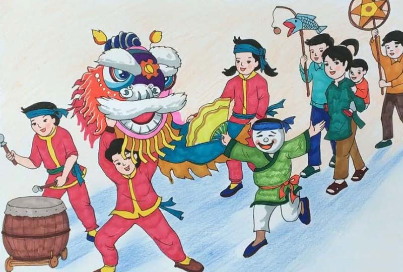 Hình ảnh Tết Trung Thu cute