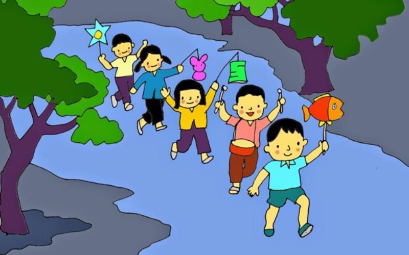 Hình ảnh về Tết Trung Thu ngộ nghĩnh