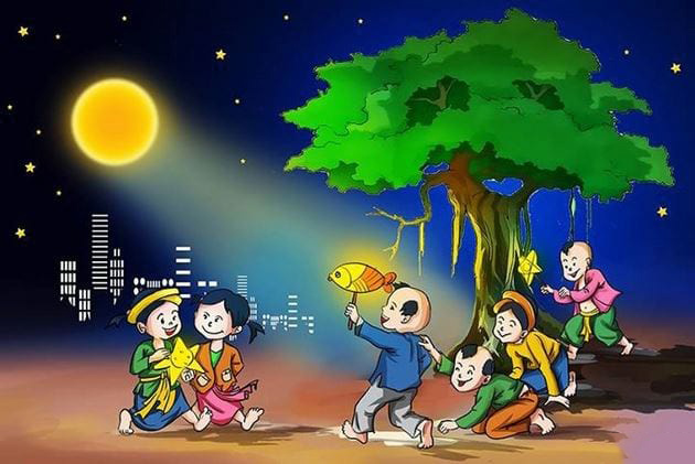 Ảnh trăng ngày rằm