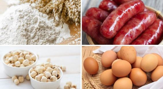 Nguyên liệu làm bánh Trung Thu nhân thập cẩm