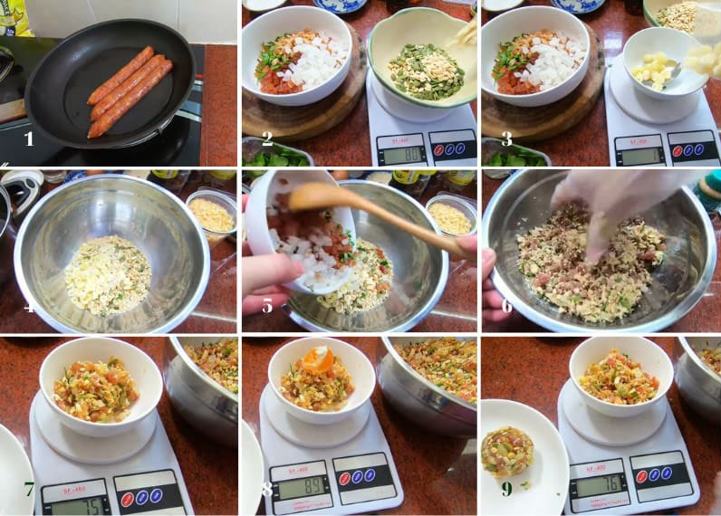 Tạo hình bánh Trung Thu