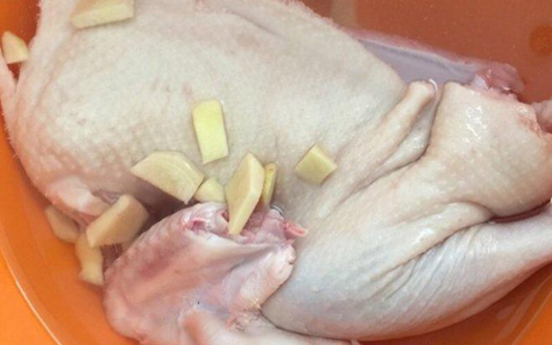 Sơ chế thịt vịt