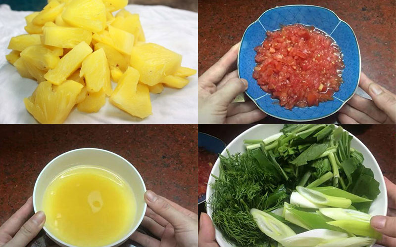 Sơ chế nguyên liệu phụ