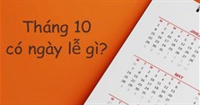 Tháng 10 có ngày lễ gì? Các ngày lễ trong tháng 10
