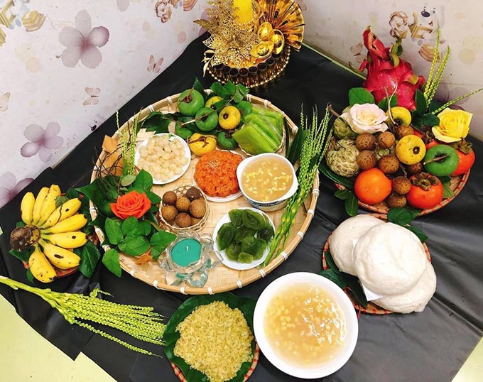 Ảnh minh họa mâm cúng rằm tháng 10