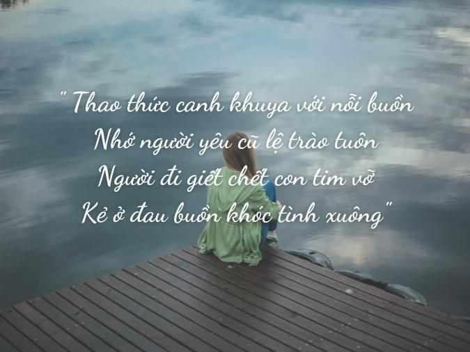 Thơ buồn ngắn 4 câu hay nhất
