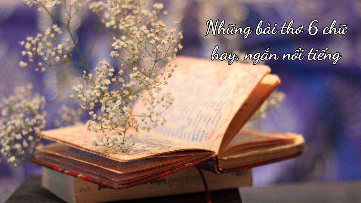 Những bài thơ 6 chữ hay nhất