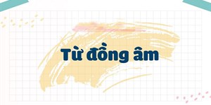 Từ đồng âm là gì? Ví dụ, tác dụng và phân loại từ đồng âm