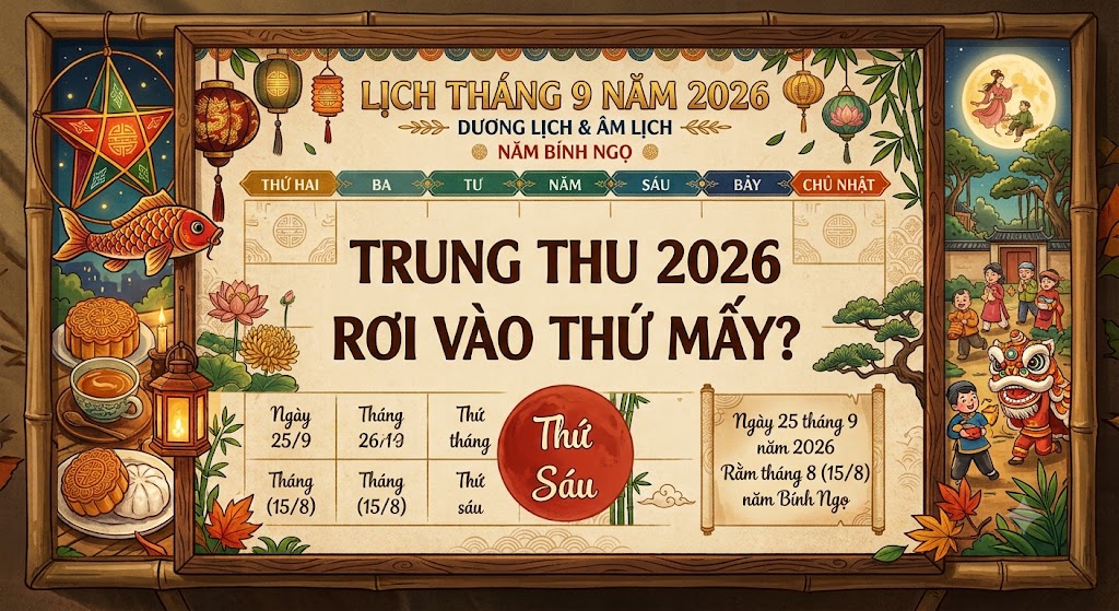 15 tháng 8 âm là ngày bao nhiêu dương